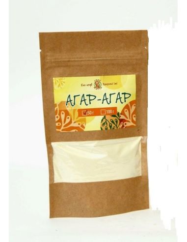 Агар-агар, Смак життя, 50г