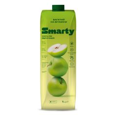 Сік яблучний, SMARTY, 1л