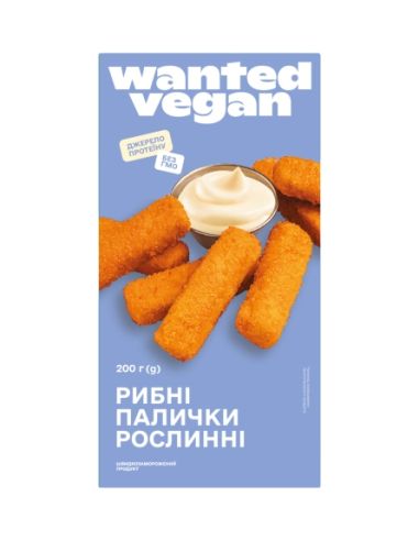 Рибні палички рослинні заморожені,...