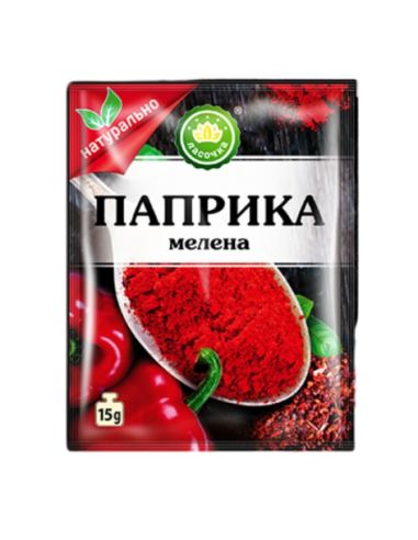 Паприка мелена, Ласочка, 15г