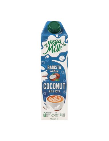 Напій кокосовий з соєю Barista, Vega...