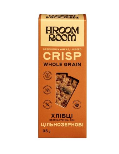 Хлібці Цільнозернові з насіння Льону...