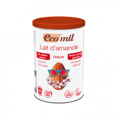 Молоко миндальное растворимое, Ecomil,400г