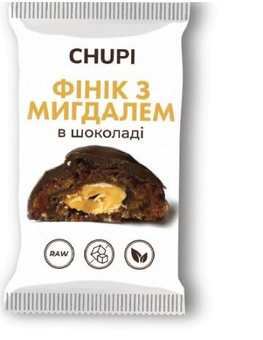 Фінік з Мигдалем в шоколаді, без...