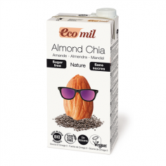 Молоко миндальное с чиа, Ecomil, 1л