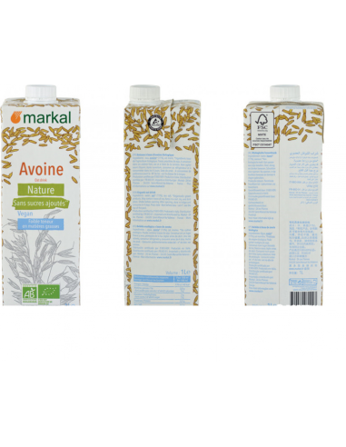 Молоко овсяное OAT Drink, MARKAL, 1000мл