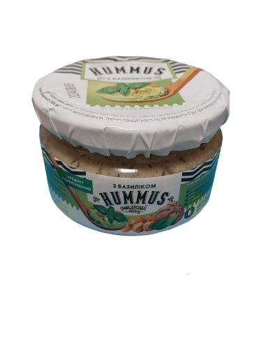 Хумус з Базиліком, скло, Mister...