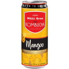 Комбуча Mangoo, ж/банка,...