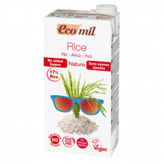 Молоко рисовое без сахара, EcoMil, 1000мл