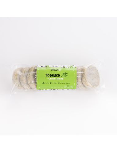 Тофники солоні з кропом, VeganGo, 300г