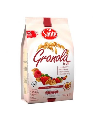 Гранола з фруктами, Sante, 350г