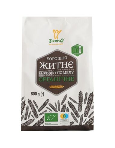 Борошно житнє органічне грубого...