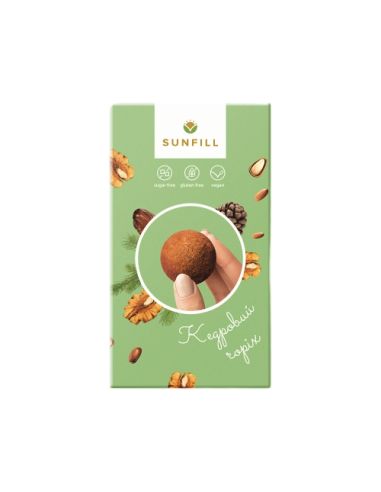 Цукерки Кедровий горіх, Sunfill, 150г