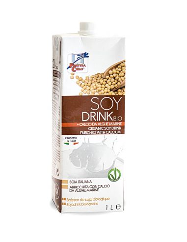 Молоко соевое с кальцием, Soya Drink, La Finestra, 1000мл