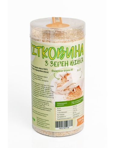 Клітковина з зерен Вівса, Listoria, 125г