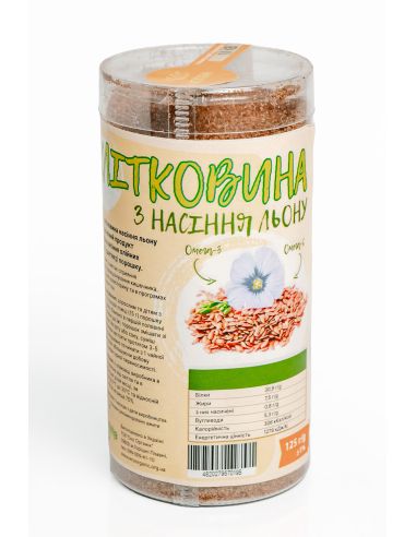 Клітковина з насіння Льону, Listoria,...