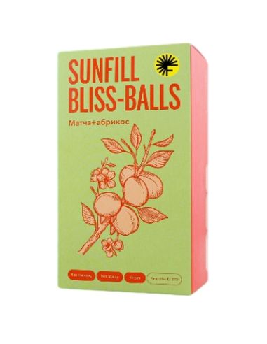 Цукерки Матча - Абрикос, Sunfill, 135г