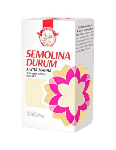 Крупа манна з твердих сортів пшениці,...