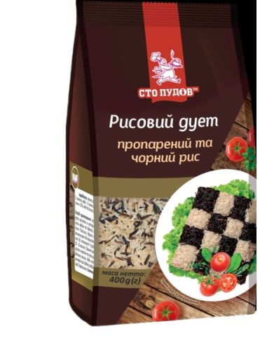 Рисовий дует (пропарений та чорний...