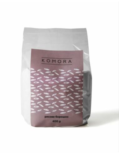 Борошно Рисове, KOMORA, 400г