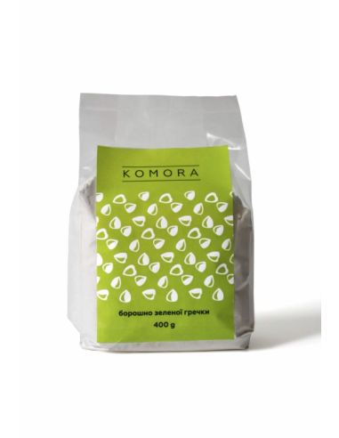 Борошно Зеленої гречки, KOMORA, 400г