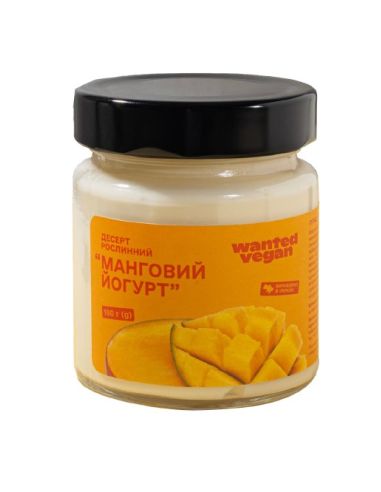Десерт рослинний Манговий йогурт,...