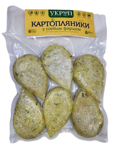 Картопляники з Соєвим фаршем,...
