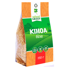 Киноа белая, NATURAL GREEN,150г