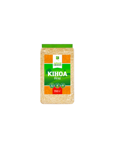 Киноа белая, NATURAL GREEN,350г