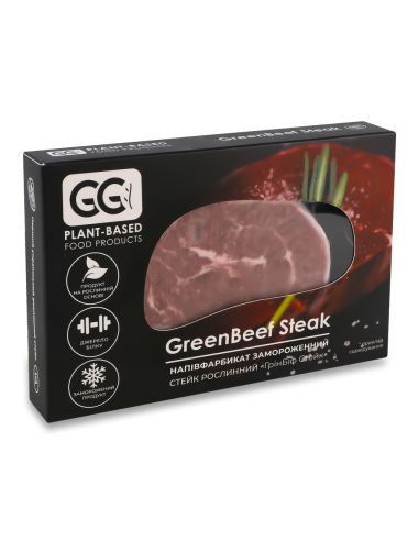 Стейк рослинний Яловичина GreenBeef...