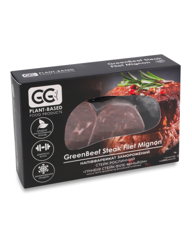 Стейк рослинний Яловичина GreenBeef...