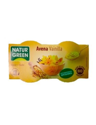 Десерт вівсяний з ваніллю, Naturgreen, 125г.