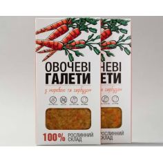 Галети овочеві  з морквою...