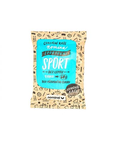 Каша рисовая моментального приготовления Sport, Nomina, 60г
