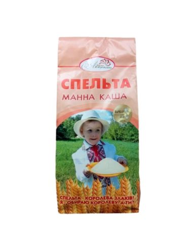 Крупа манна зі спельти, Наш акцент, 500г