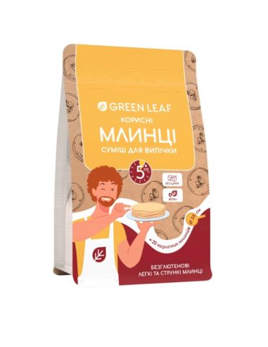 Суміш для випічки Млинців, Green...
