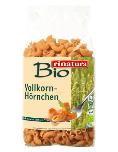 Лапша из муки грубого помола, Rinatura, 500г