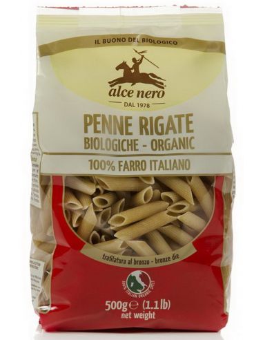 Макароны Penne (спельта), Alce Nero, 500 г