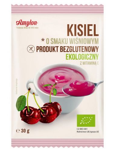 Кисель вишневый (без глютена), Amylon, 30г