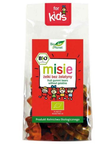 Желейні цукерки без желатину, Bio Planet, 100 г