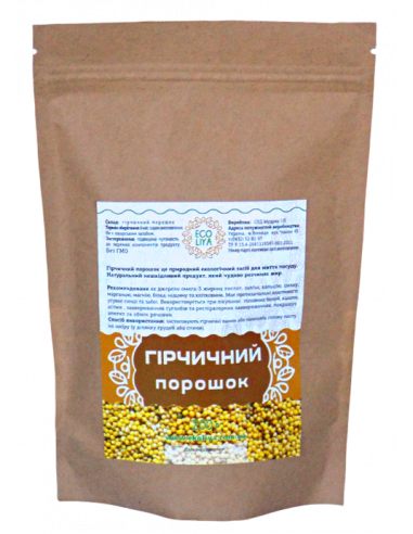 Порошок горчичный, Эколия, 200г