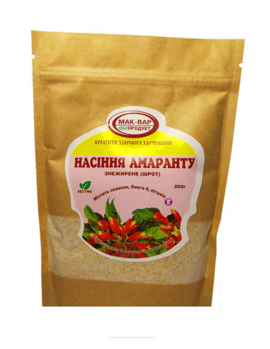 Шрот из семян амаранта,МакВар, 200г