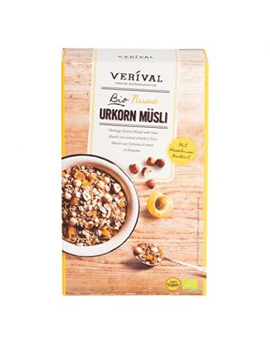 Мюсли с кокосом и абрикосом без глютена, Verival, 325г