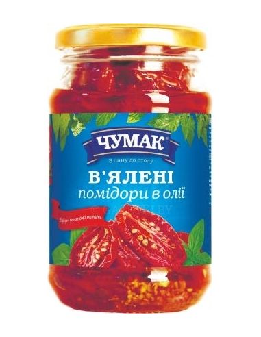Вяленые томати, Чумак, 280г