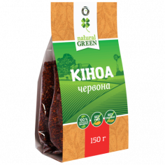 Киноа красная, Natural Green, 150г