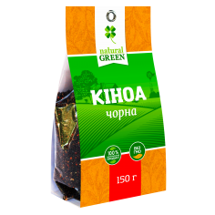 Киноа черная, Natural Green, 150г