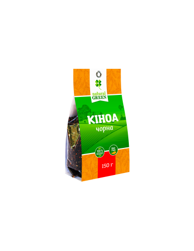 Киноа черная, Natural Green, 150г