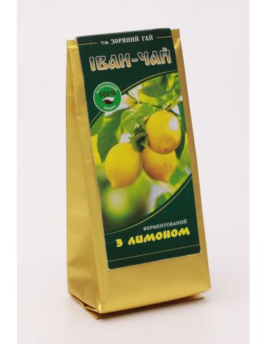 Іван чай ферментований з лимоном, Зоряний Гай, 50г