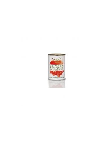 Томаты нарезанные органические, Organic chopped tomatoes, 12*400г