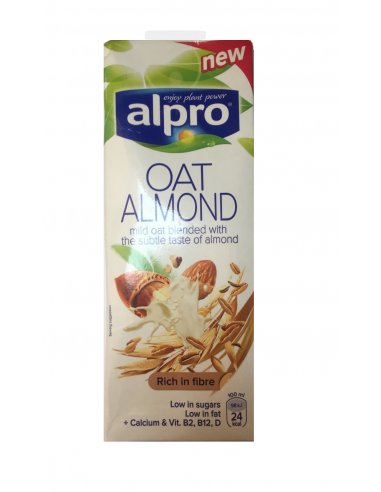 Молоко миндальное - овсяное, Alpro, 1000мл